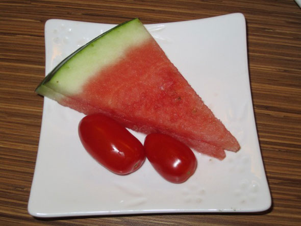 watermelon and cherry
