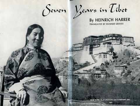 Seven Years In Tibet Book, семь лет в тибете книга