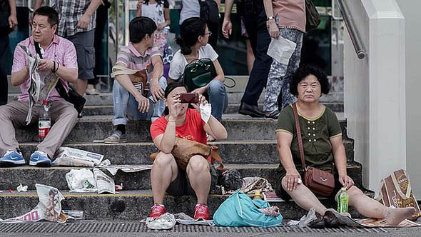китайские туристы, chinese tourists
