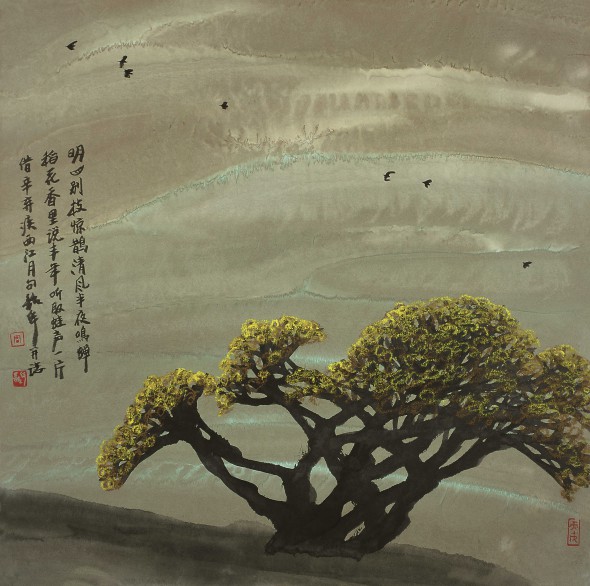 китайская живопись, чжоу шаохуа, Zhou Shaohua