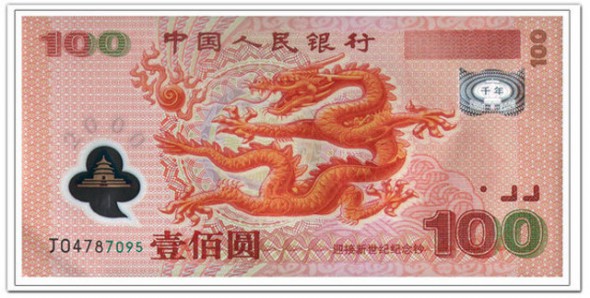 commemorative currency, china